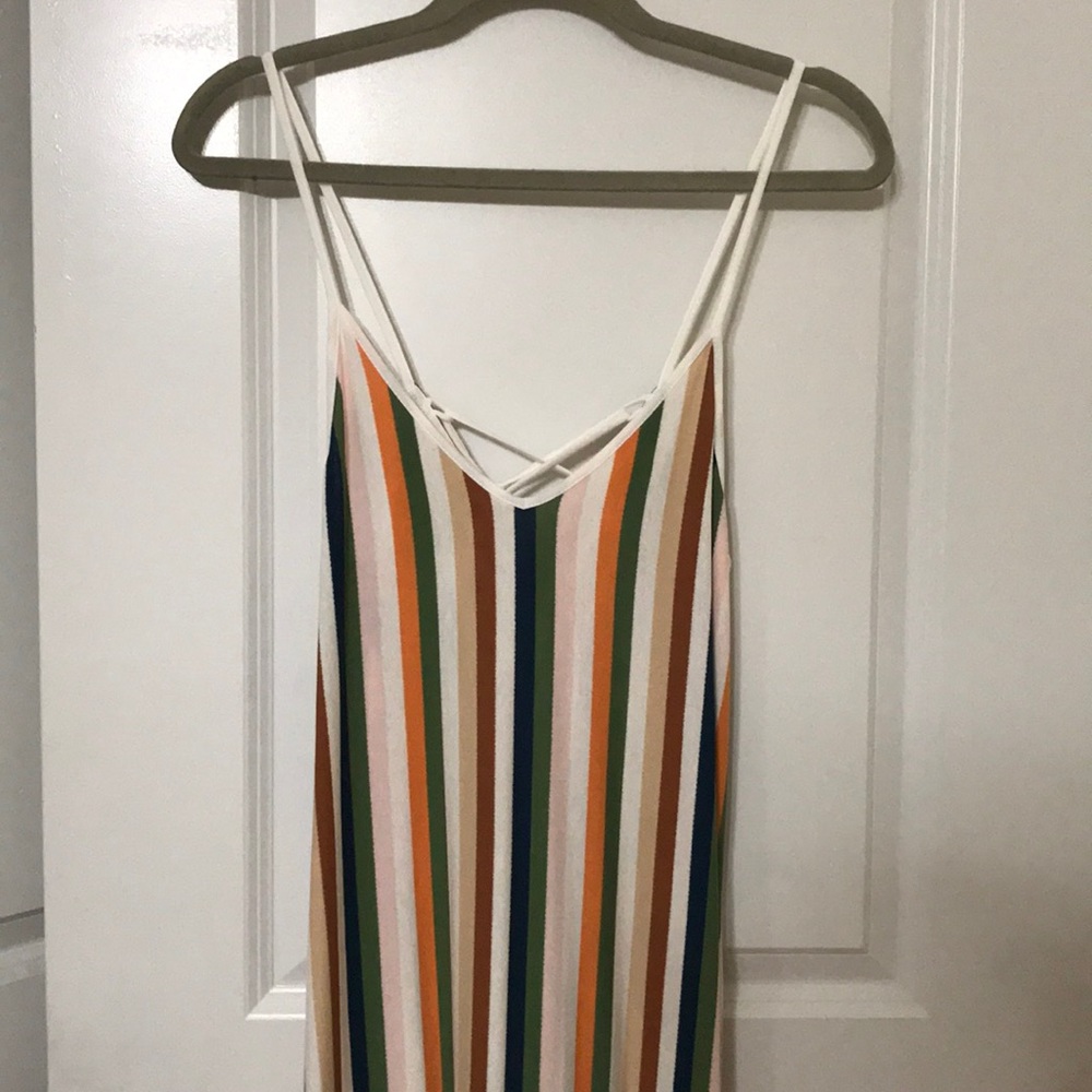 Multi colored maxi dress